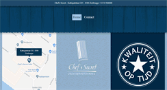 Desktop Screenshot of chefssecret.be