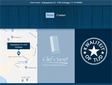 Tablet Screenshot of chefssecret.be